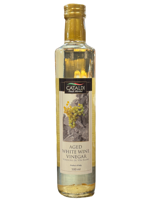 Cataldi Vinegar Wht Wine 500Ml