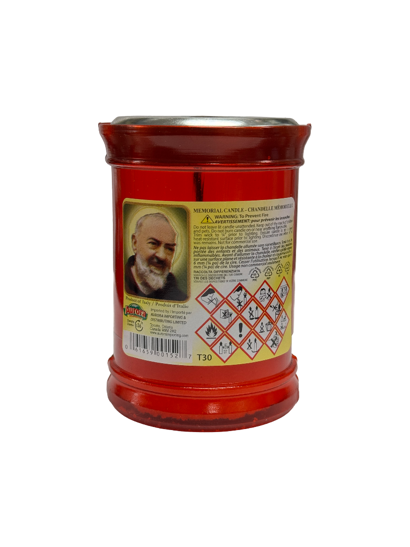 Aurora Memorial Candle Small