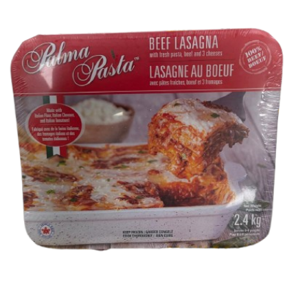 Palma Pasta Lasagna Beef 2.4kg