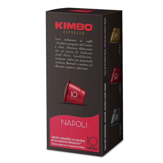 Kimbo Nespresso Napoli 10Pc