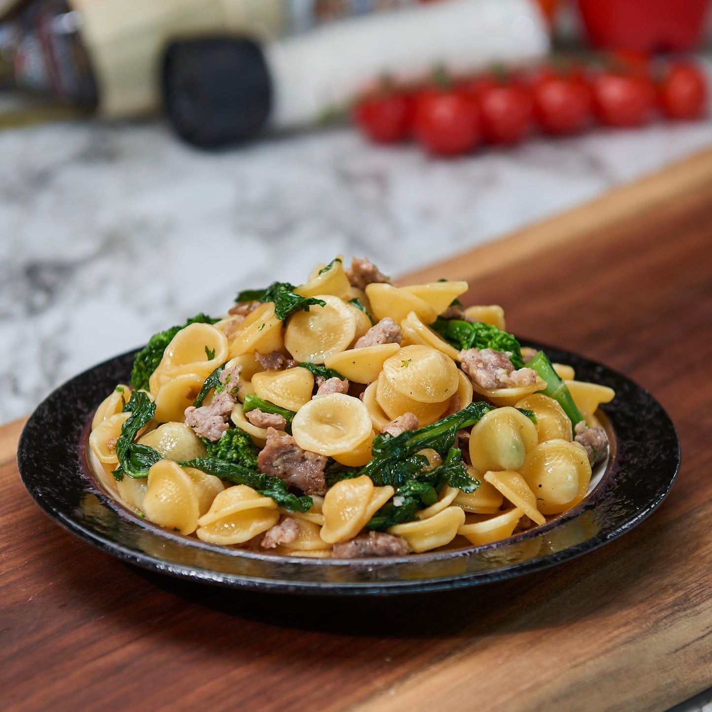 Orecchiette with Sausage and Rapini