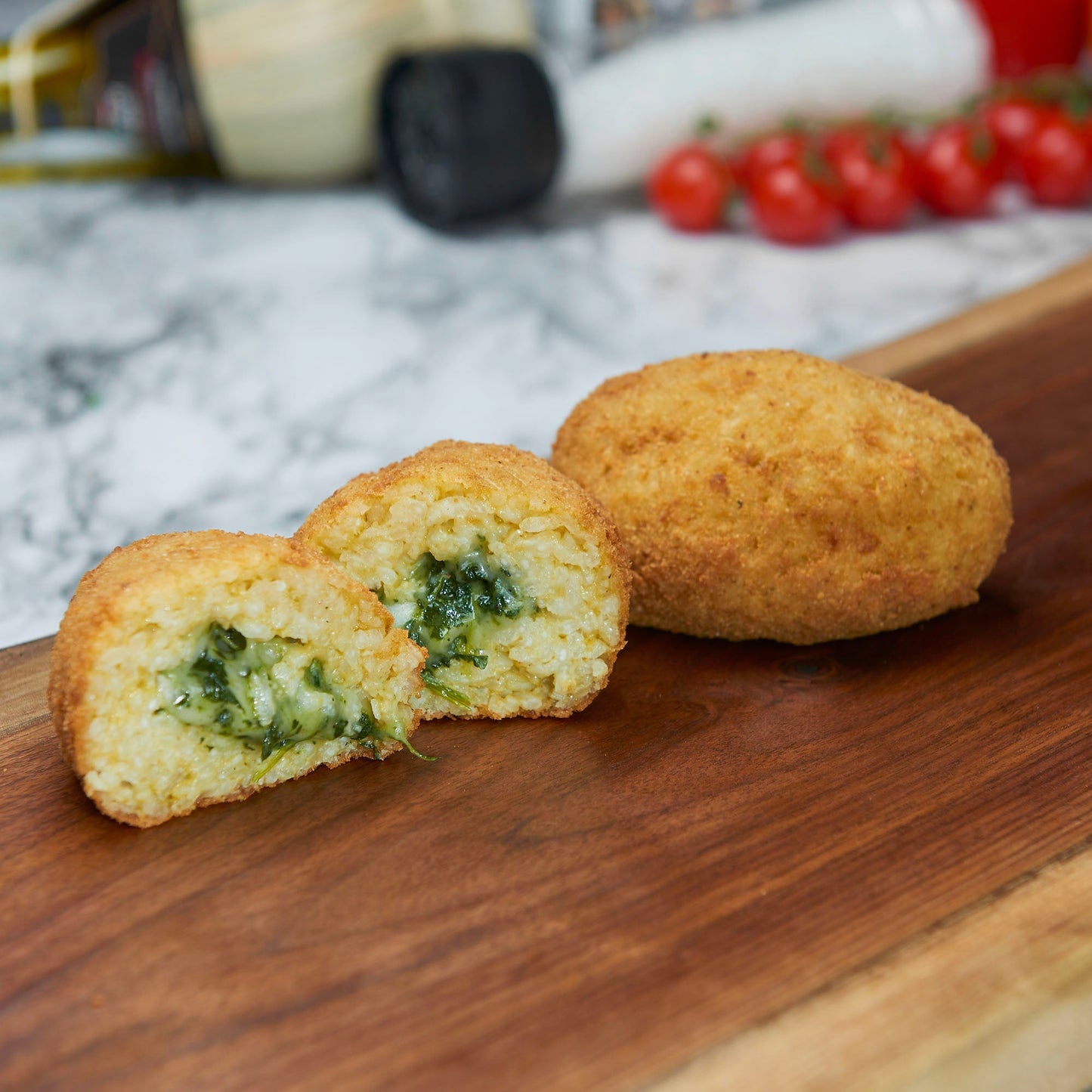 Spinach and Cheese Arancini