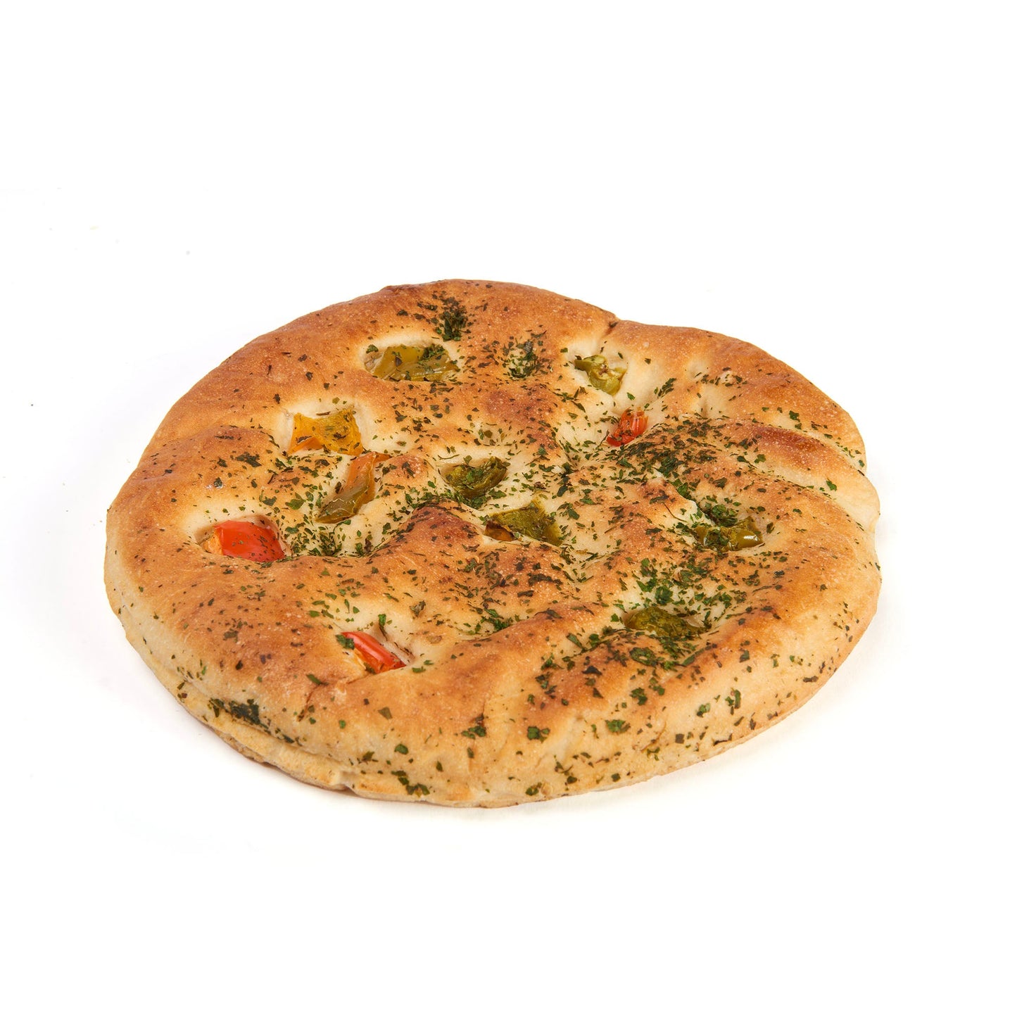 Focaccia Roasted Peppers