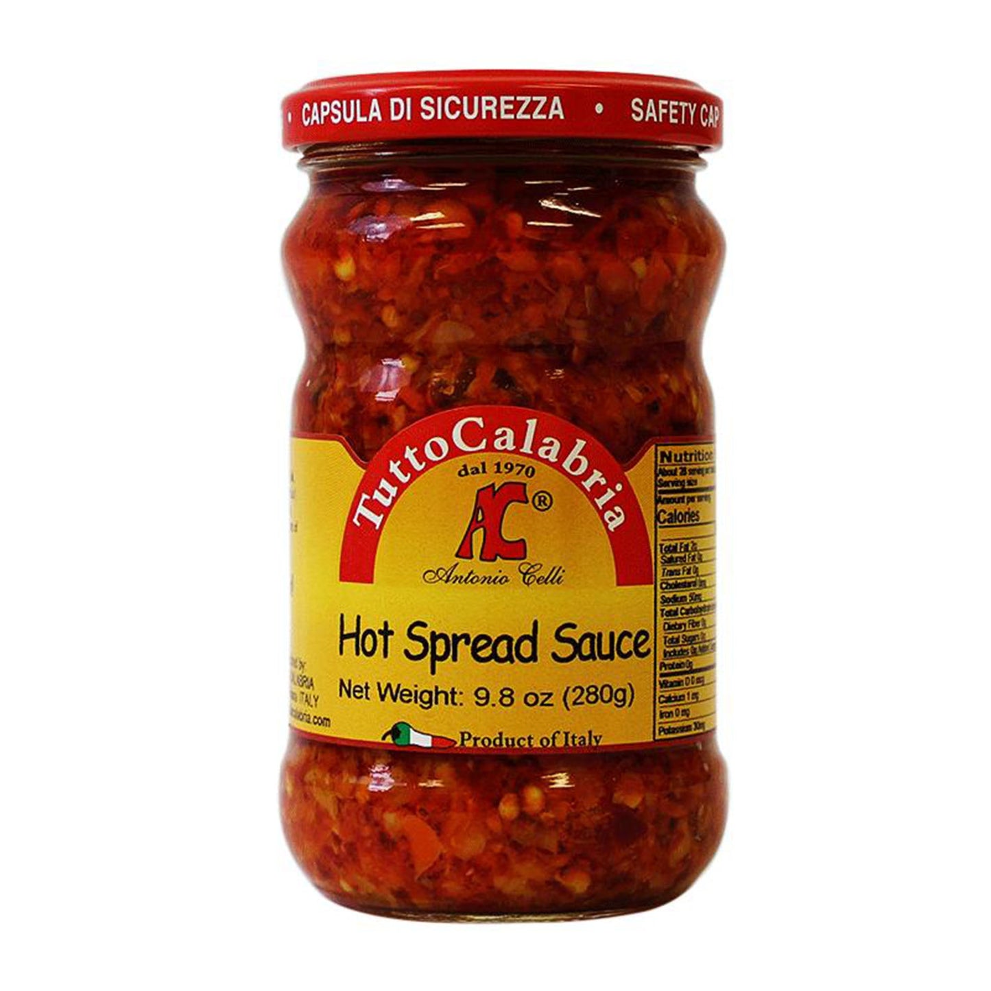 Tutto Cal Hot Spread 280G