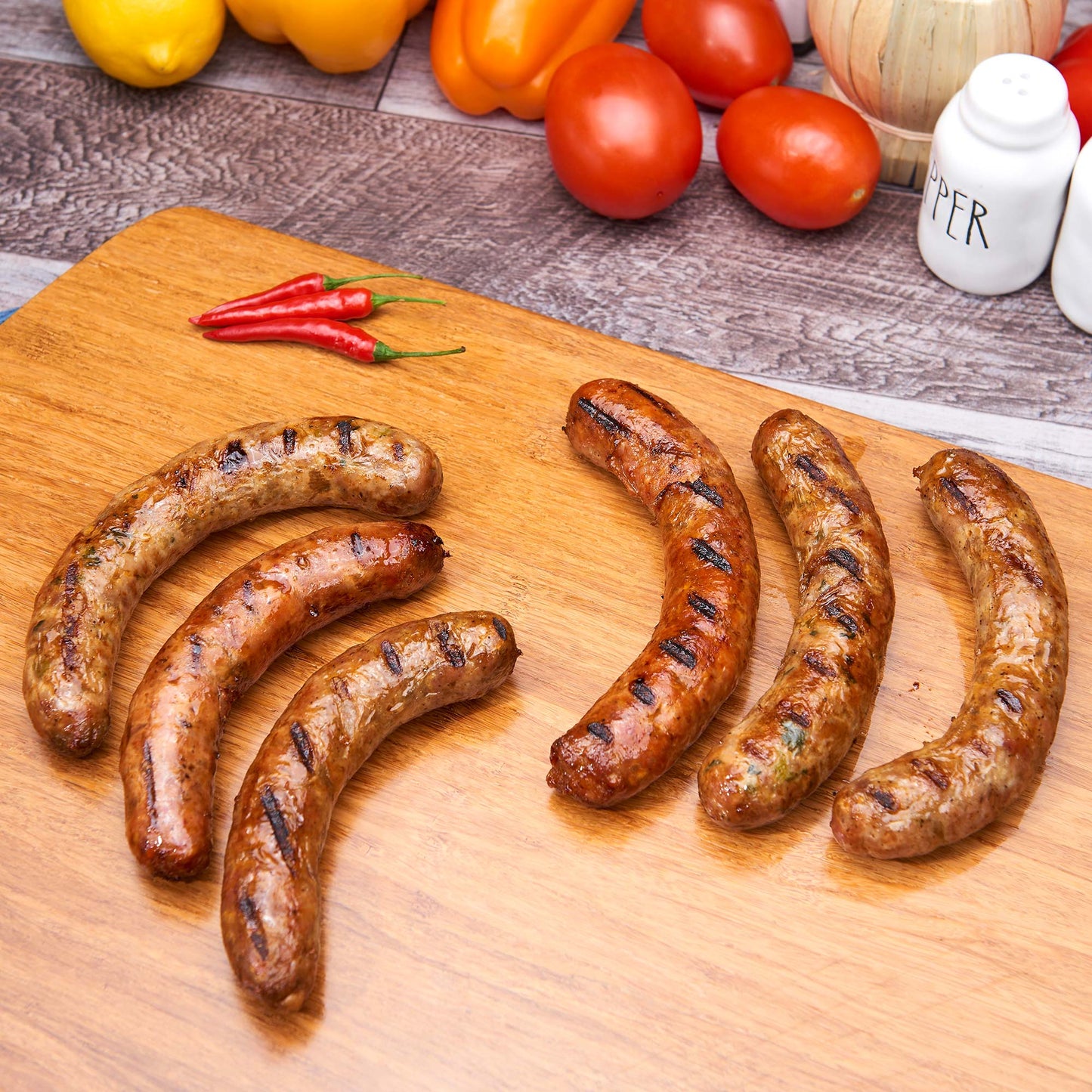 Roasted Sausages