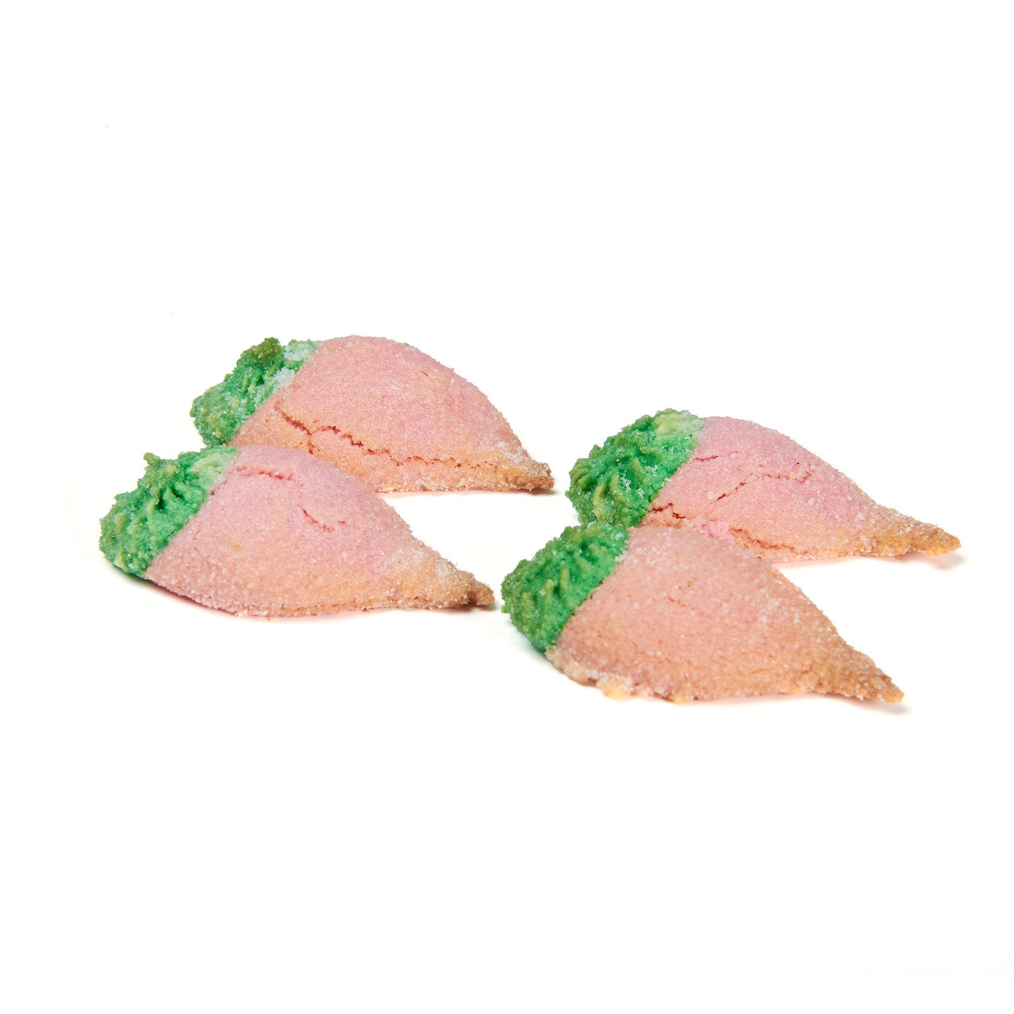 Pink Almond Paste Cookies