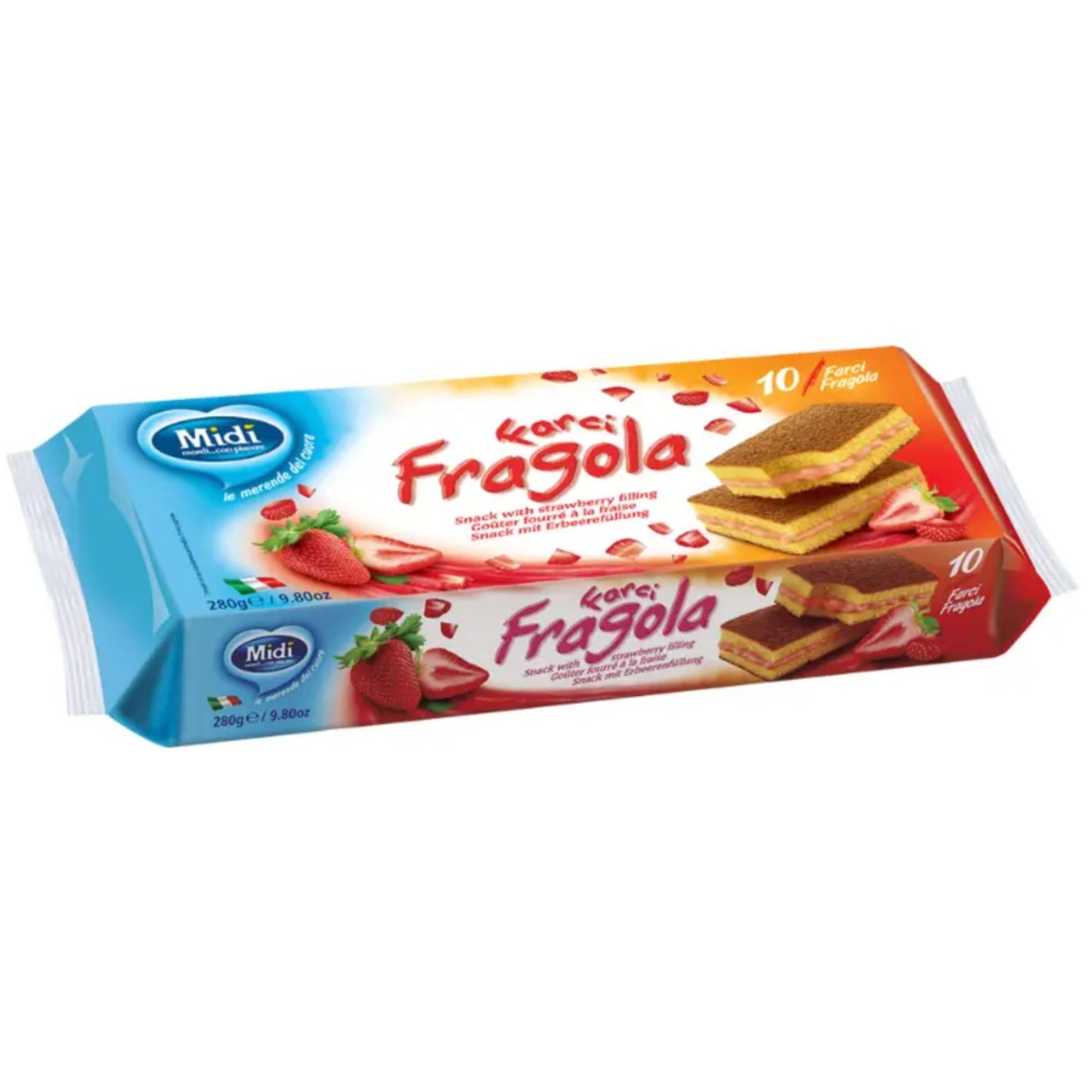 Midi Farci Fragola Mernde 280G