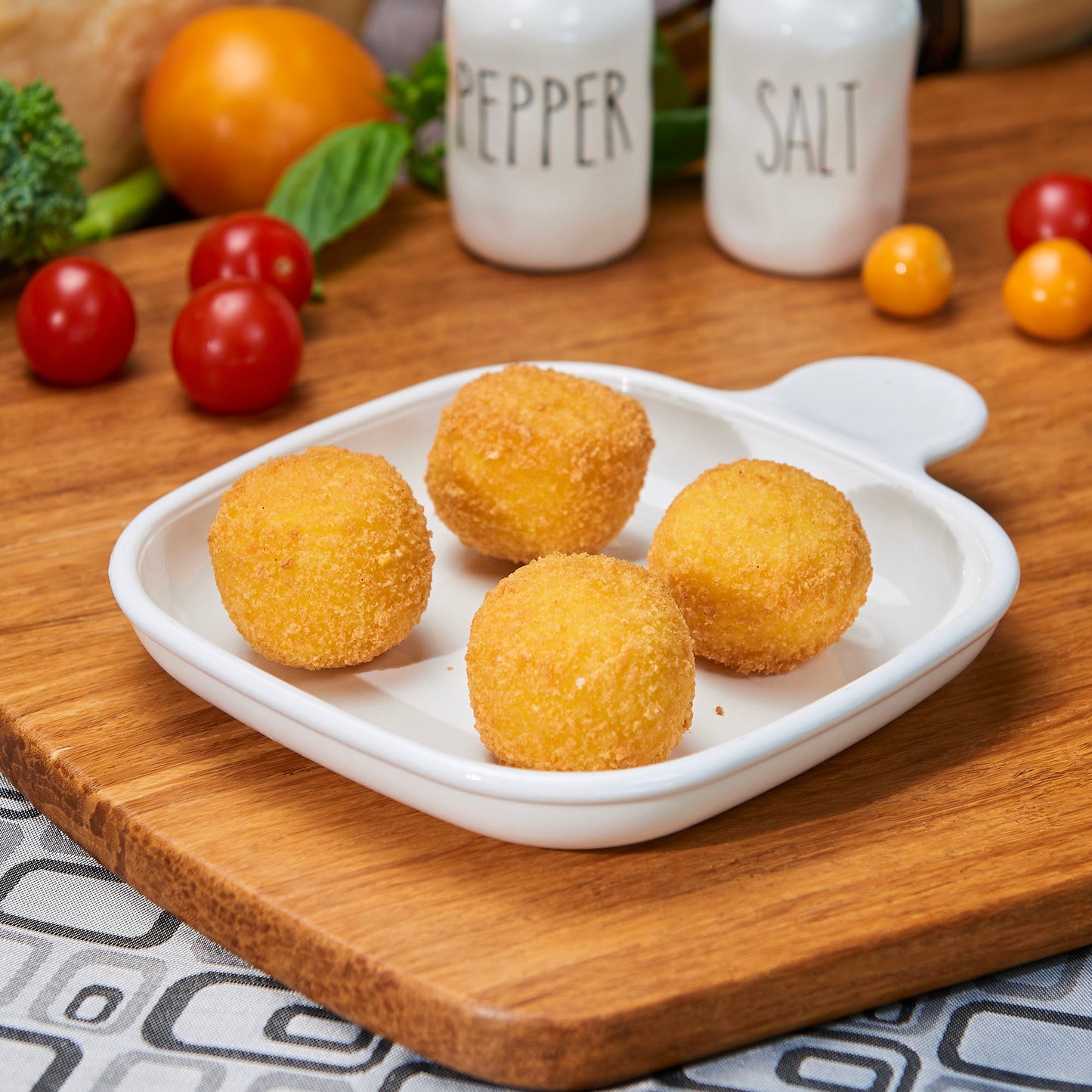 Mini Arancini with Sugo Dipping Sauce