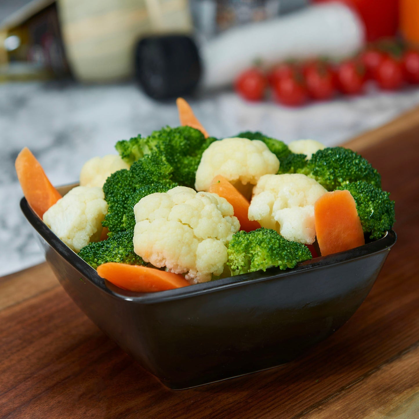 Steamed Seasonal Vegetables