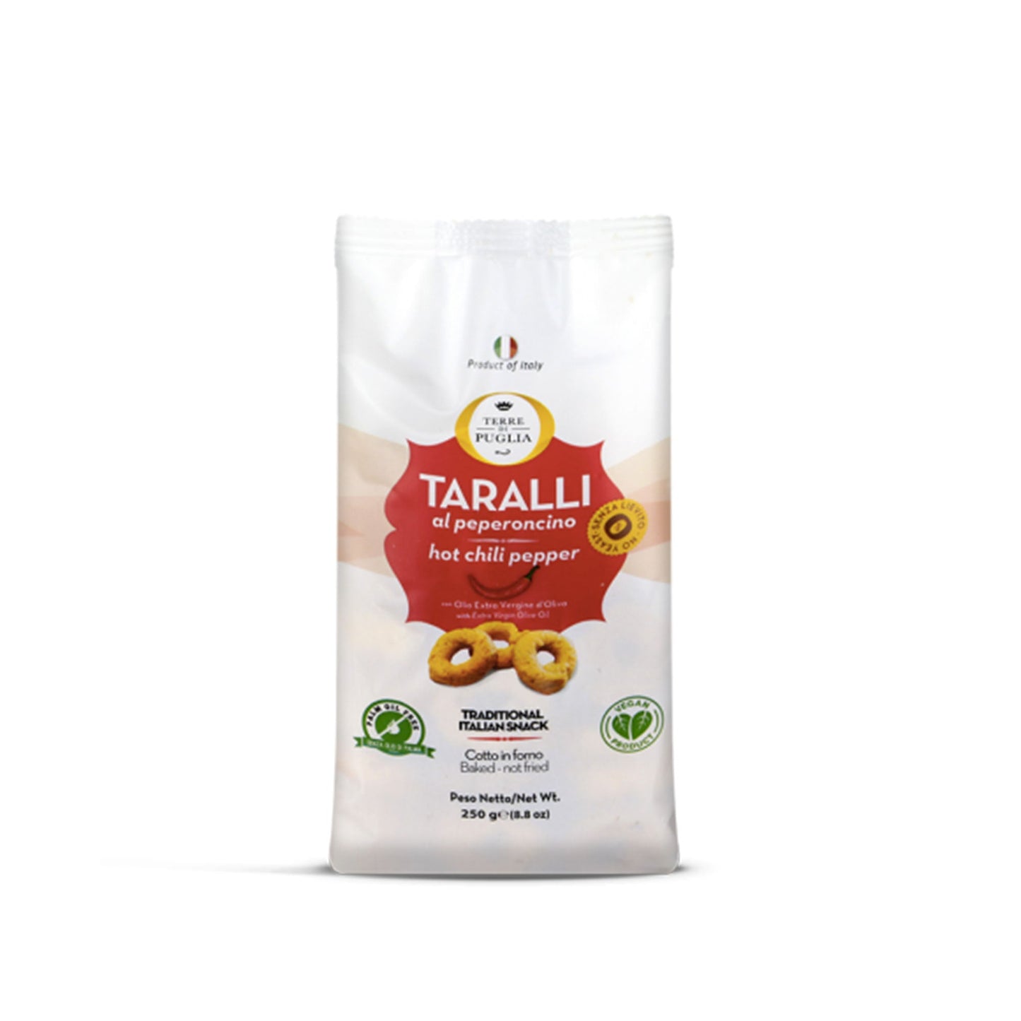 Puglia Taralli Hot Peper 250G