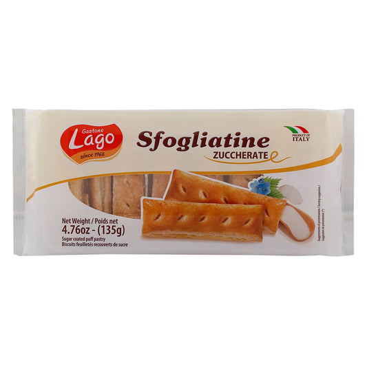 Lago Sfogliatine Zucchera 135G