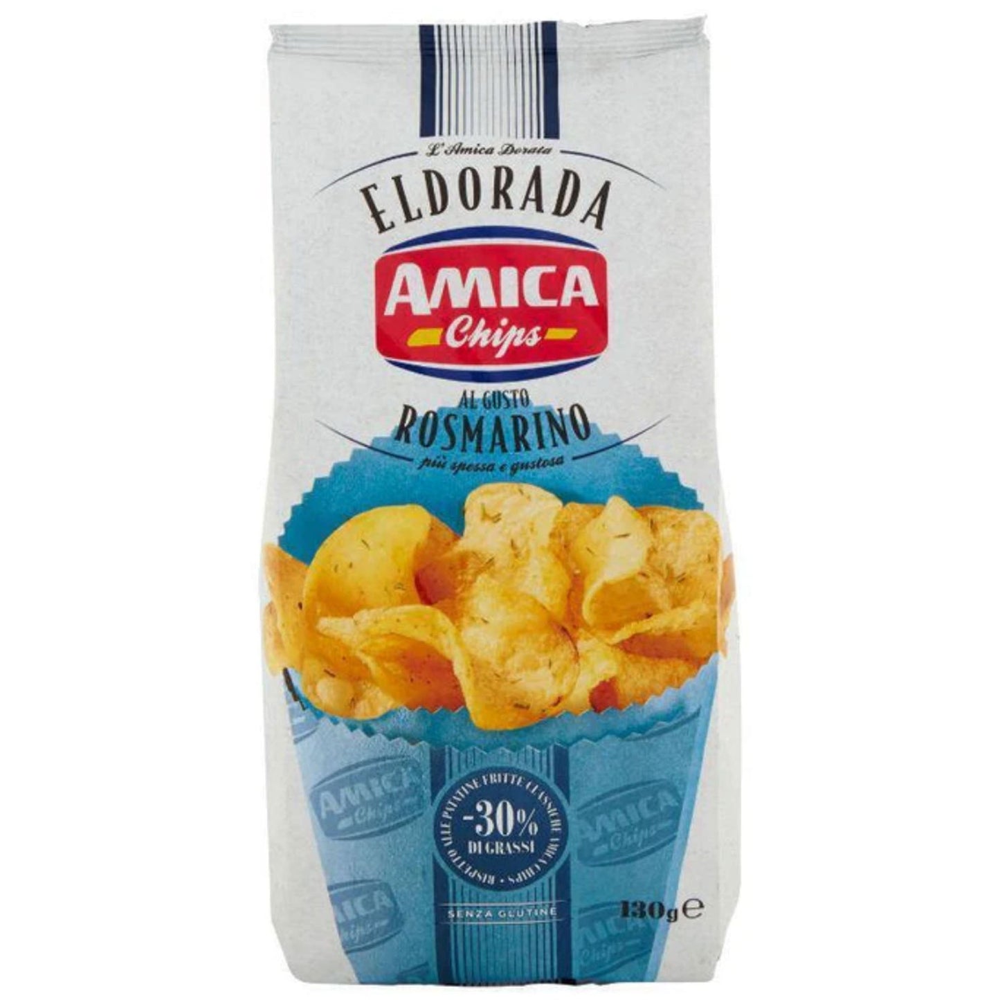Amica Rosmarino Chips 130G
