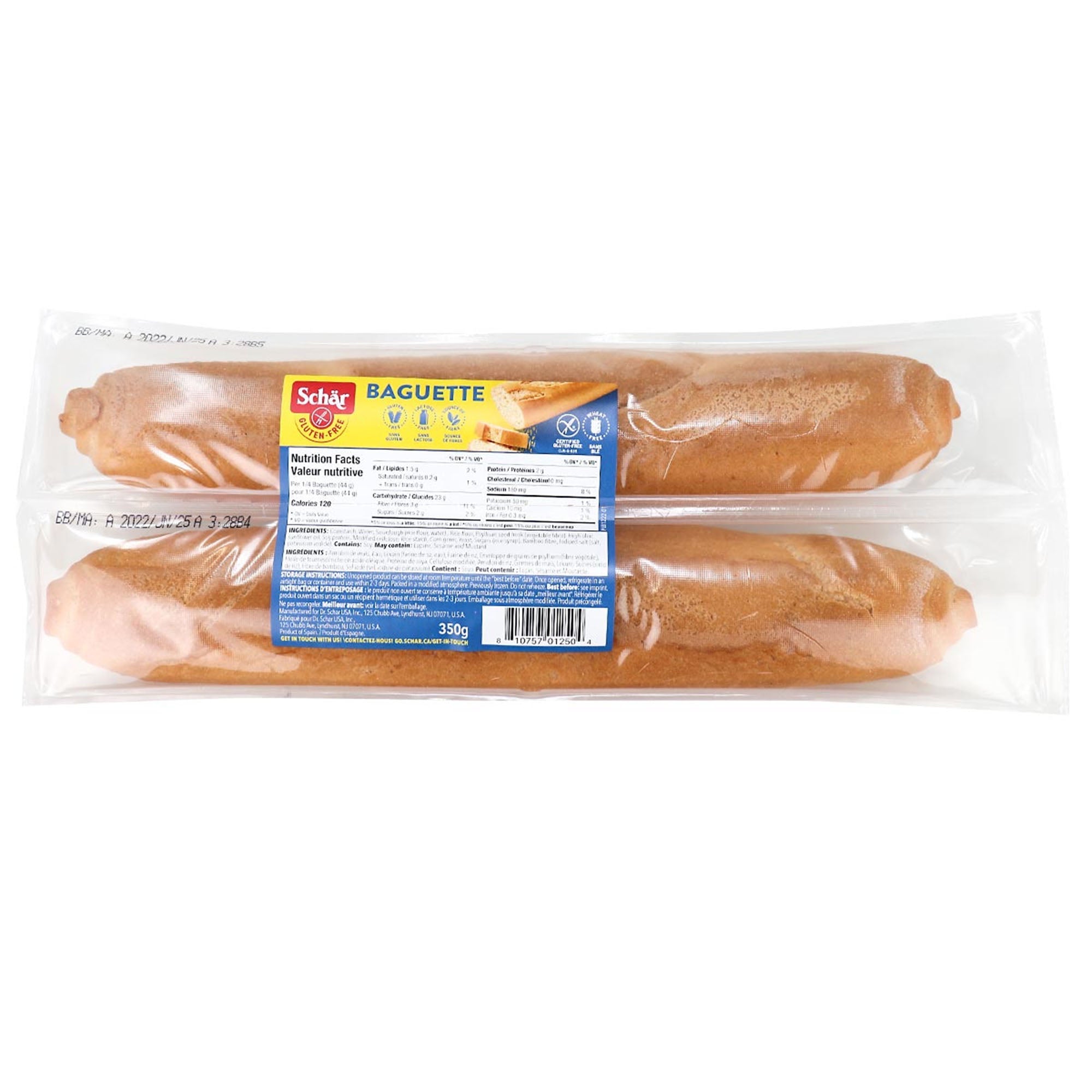 Schär Gluten-Free Baguette, 350g