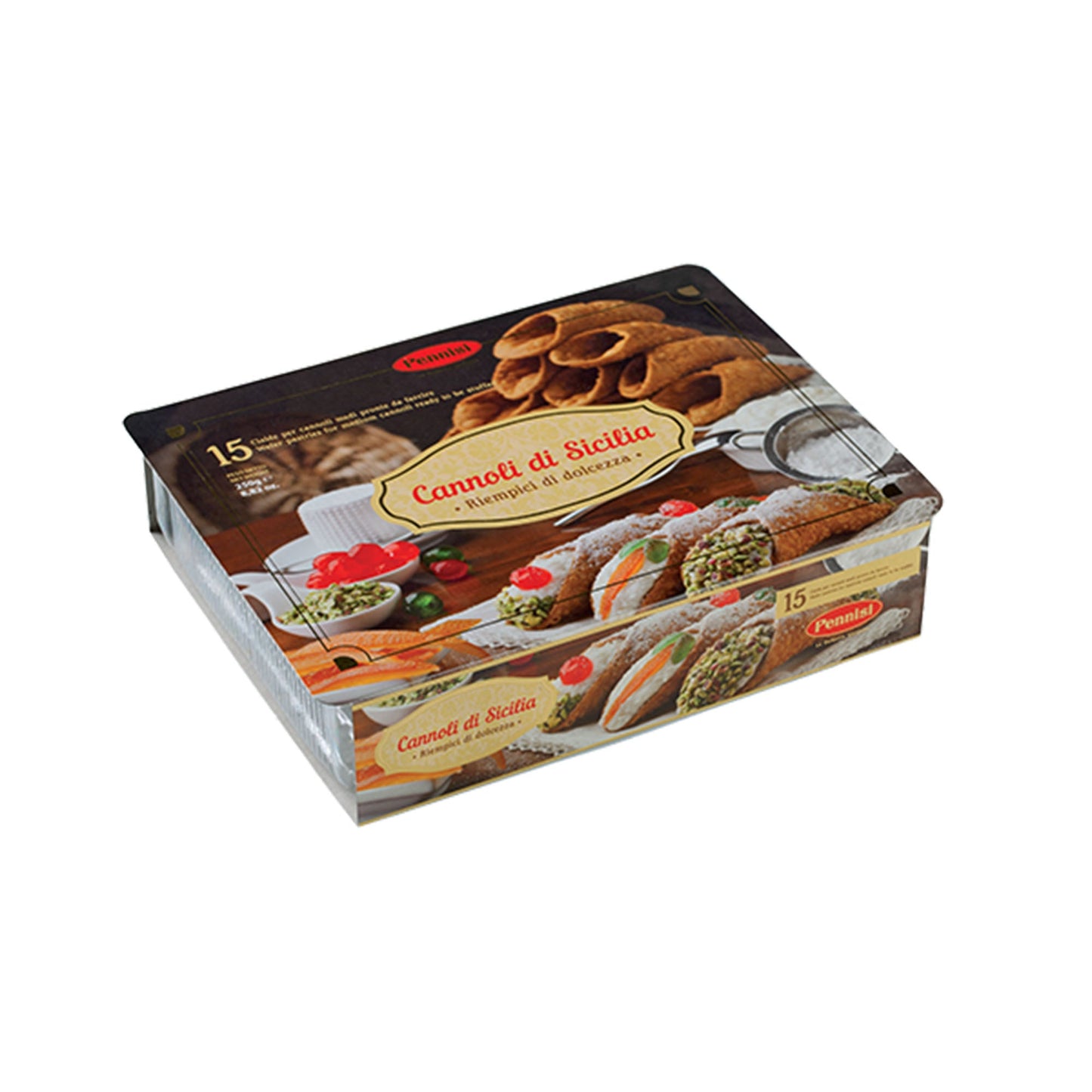 Pennisi Cannoli Shells 15Pc