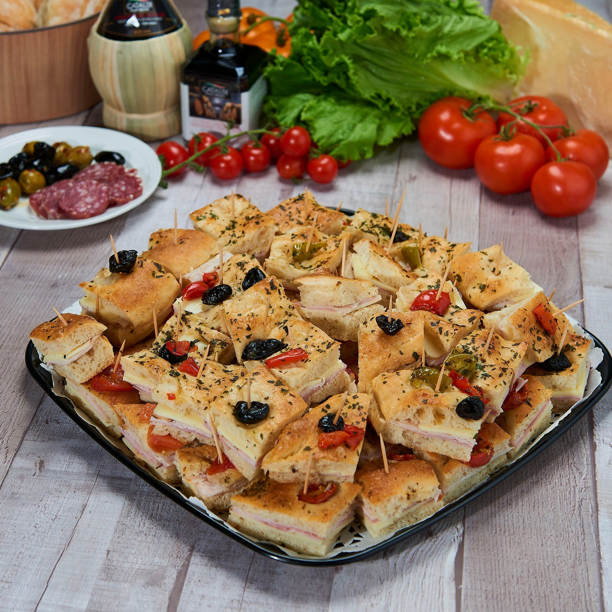 Focaccia Bites Platter