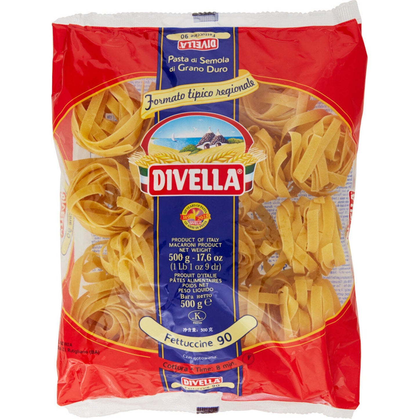 Divella #90 Fettuccine 500G