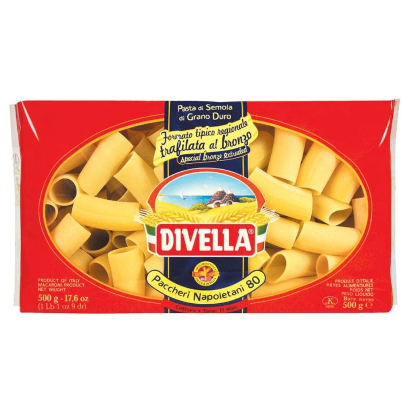 Divella #80 Paccheri