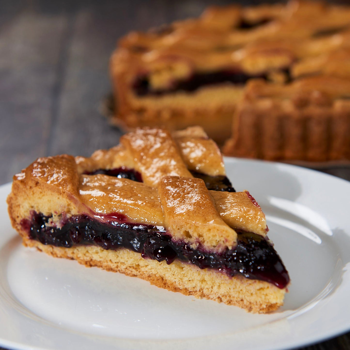 10" Blueberry Crostata