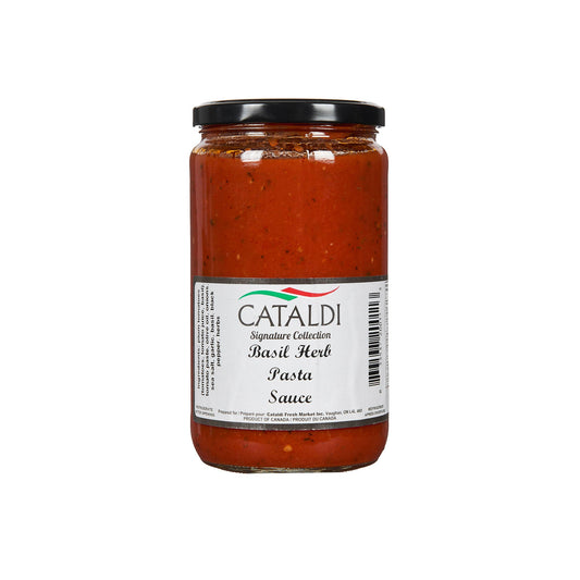Cataldi Sauce Basil Herb 750Ml