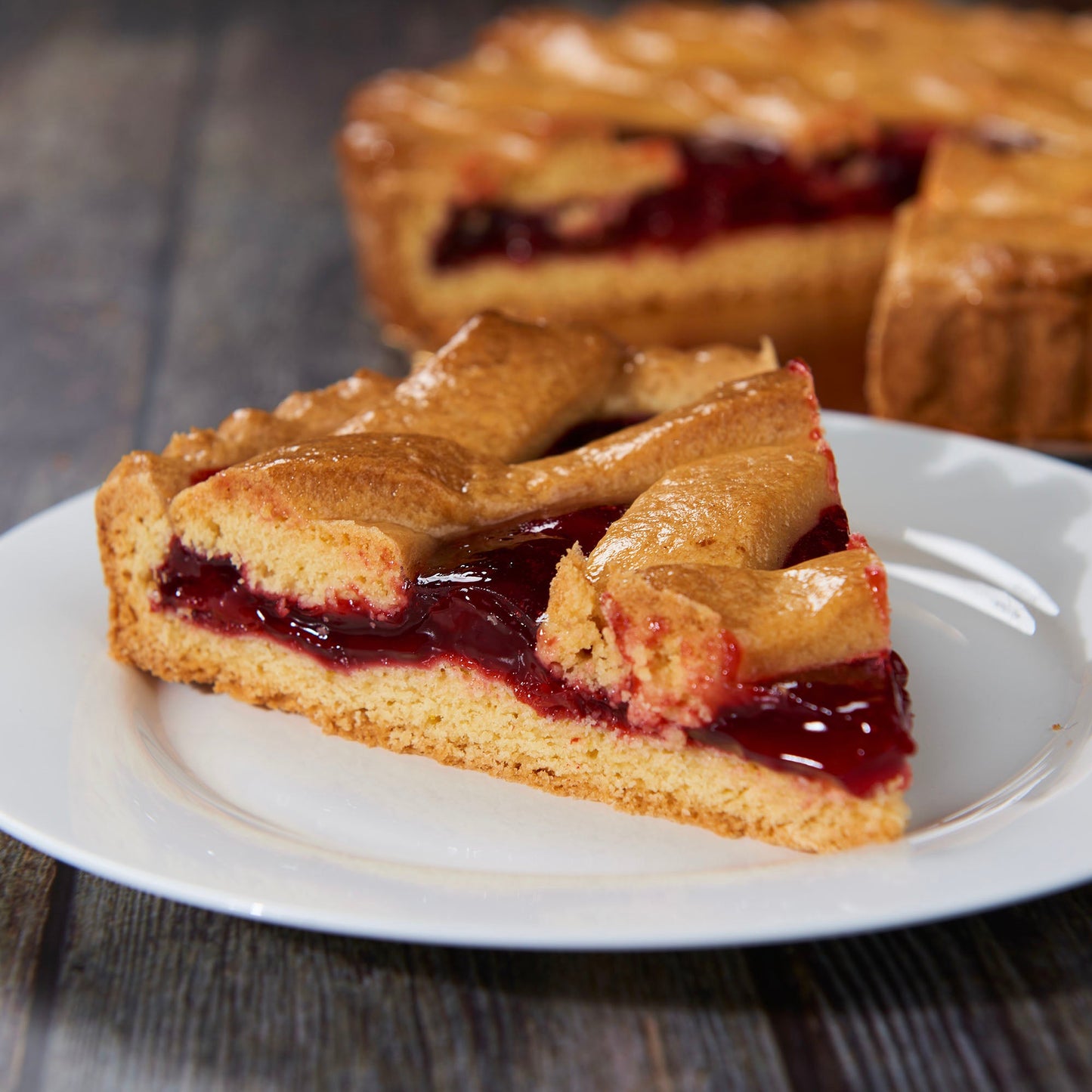 8" Cherry Crostata