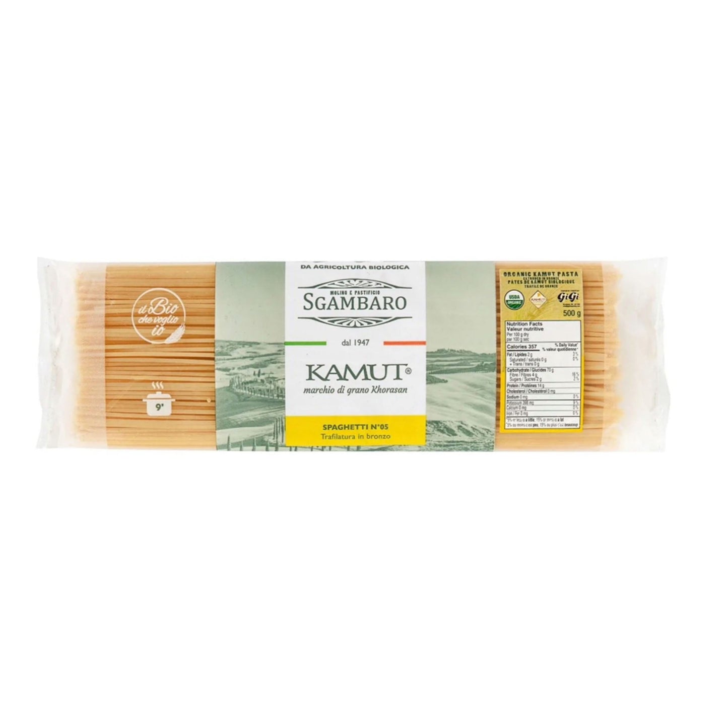 Sgambaro #5 Kamut Spaghetti