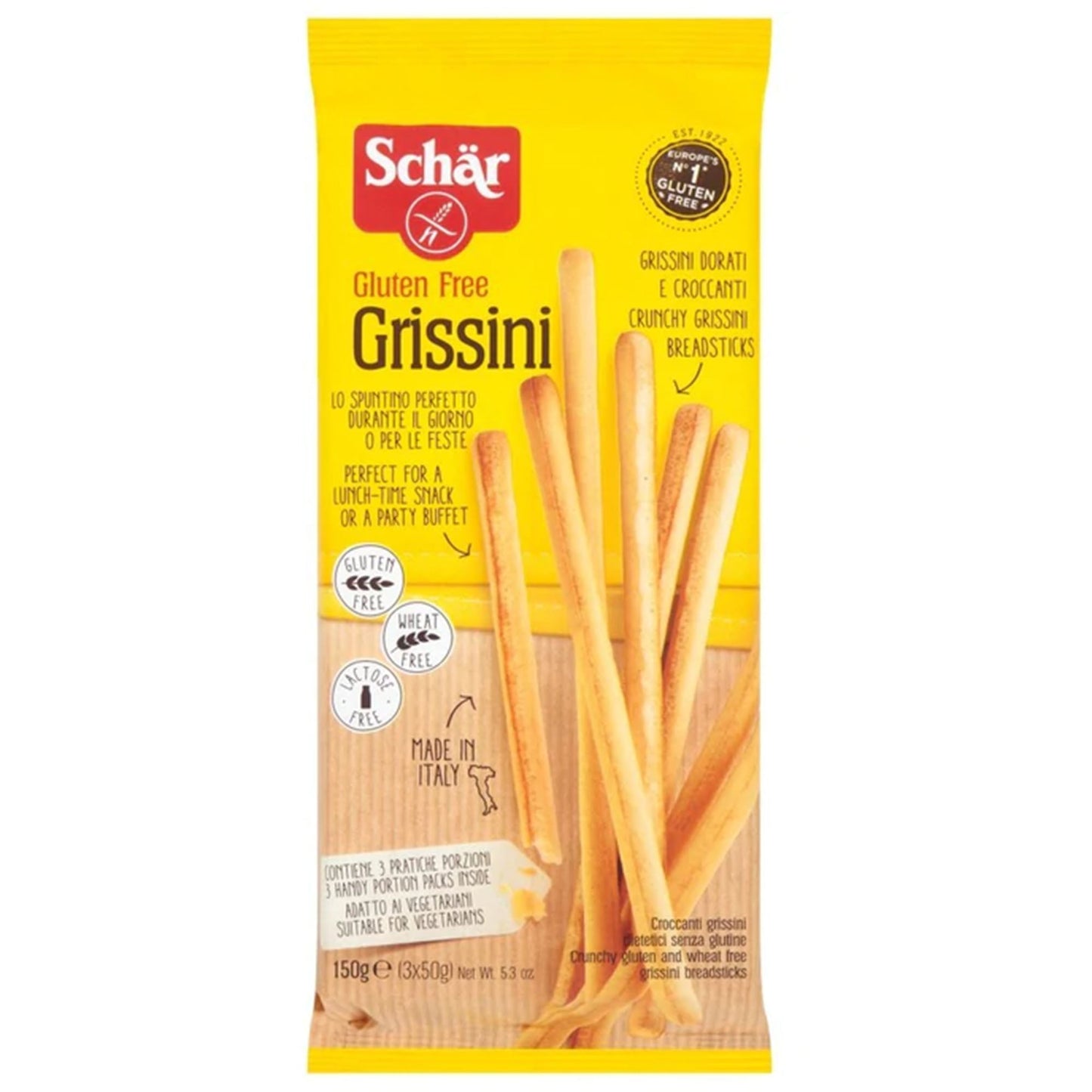 Schar Gf Breadsticks 150G