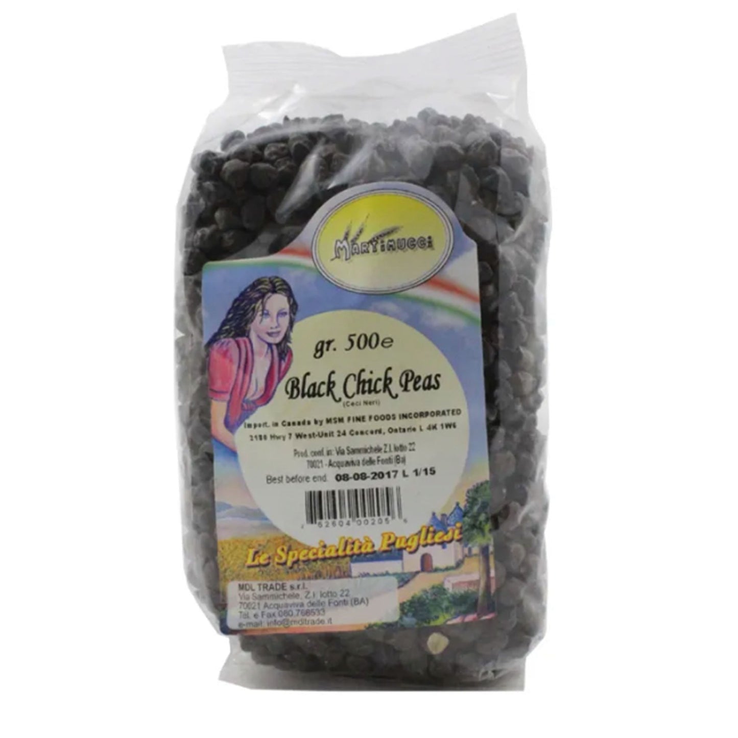 Martimucci Chickpea Blk 500G