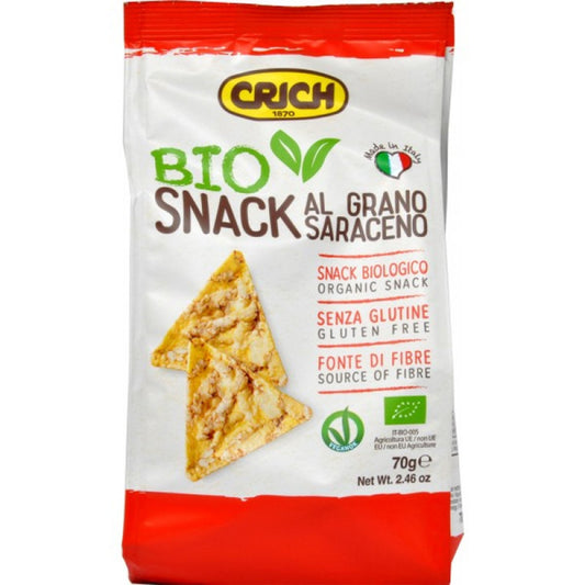 Crich Snack Buckwht Org Gf 70G