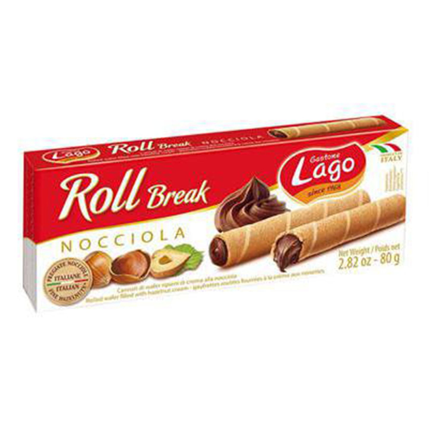 Lago Roll Break Nocciola 80G