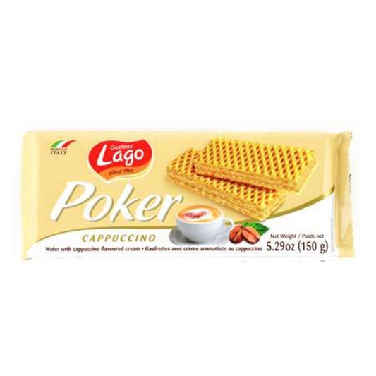 Lago Poker Wafer Cpccno 150G