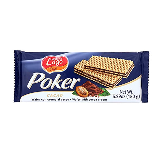 Lago Poker Wafer Cacao 150G