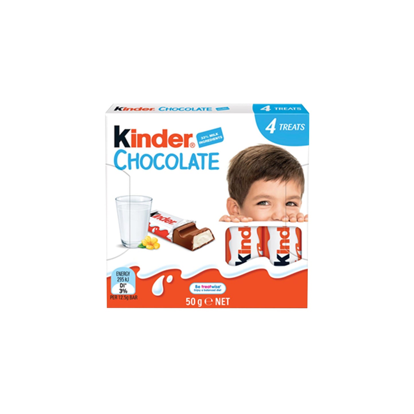 Kinder Chocolate Bars 50Gr