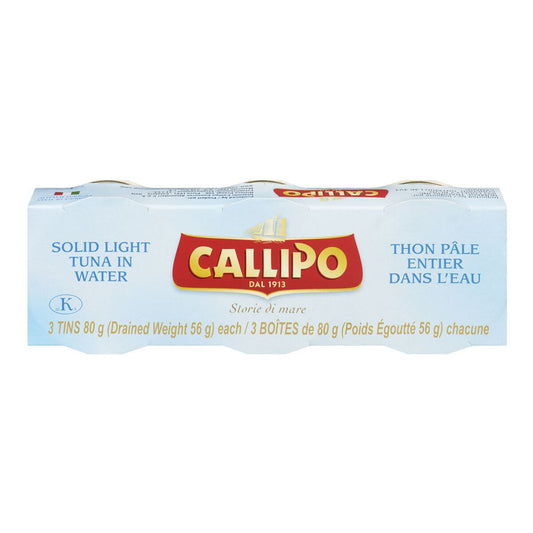 Callipo Tuna Water 3X80G
