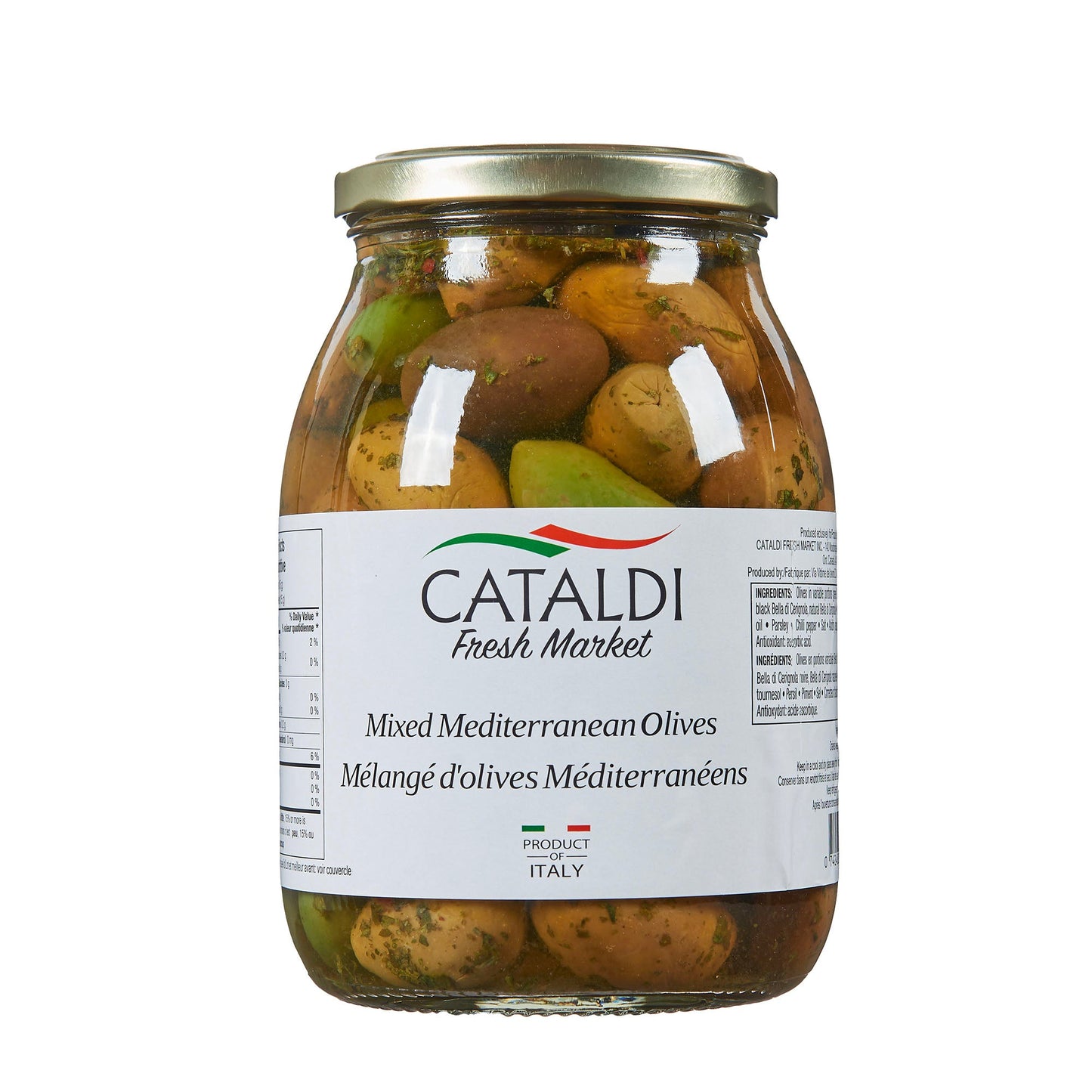 Cataldi Mix Mediter Olives 1L