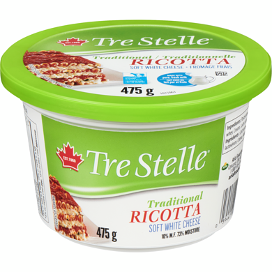 Tre Stelle Ricotta Traditional 475gr