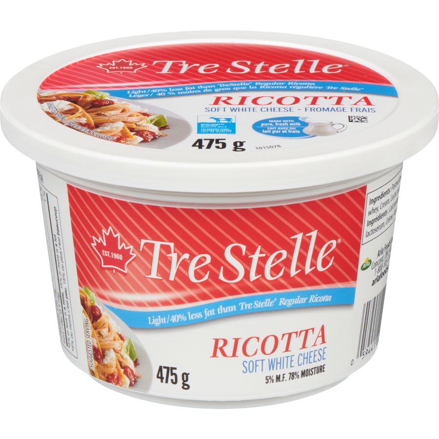 Tre Stelle Ricotta Light 475gr
