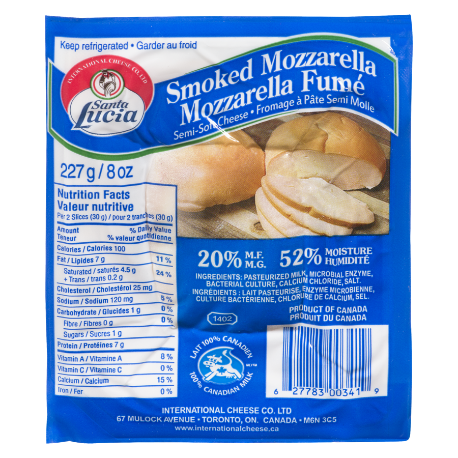 Santa Lucia Smoked Mozzarella
