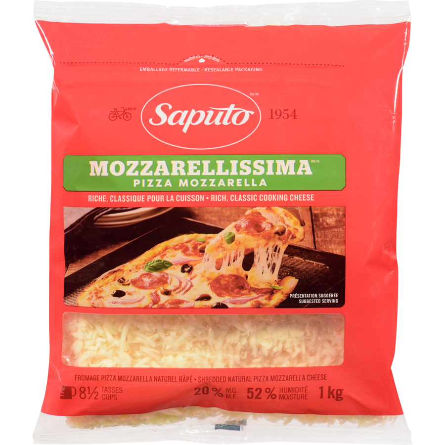 Saputo Mozzarellissima Shredded