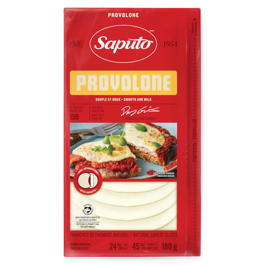 Saputo Sliced Provolone 180gr