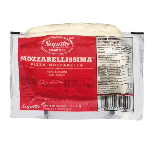 Saputo Mozzarellissima 340gr