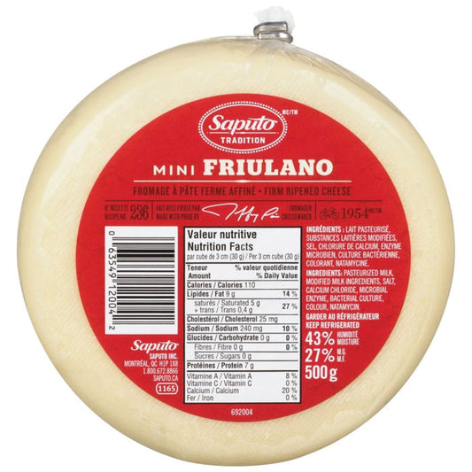 Saputo Mini Friulano 500gr