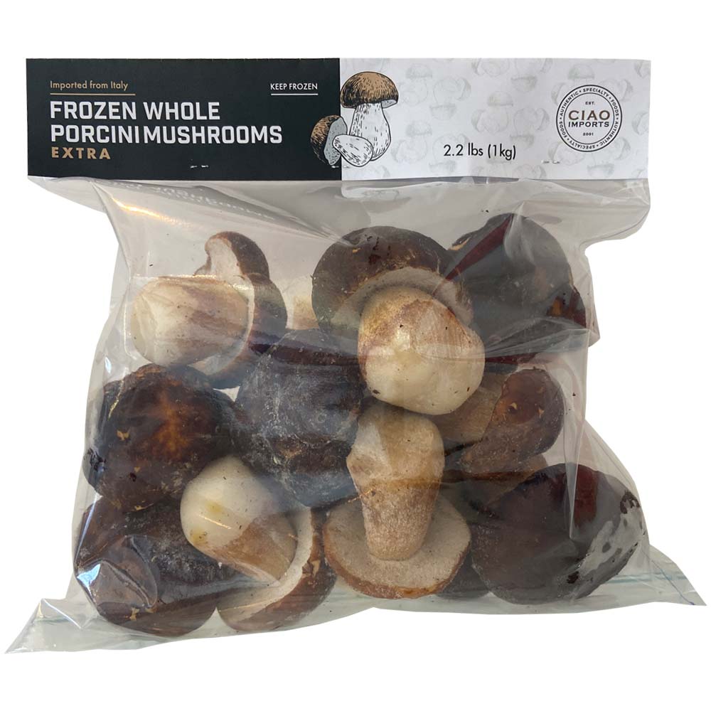Frozen Porcini Mushrooms 1kg