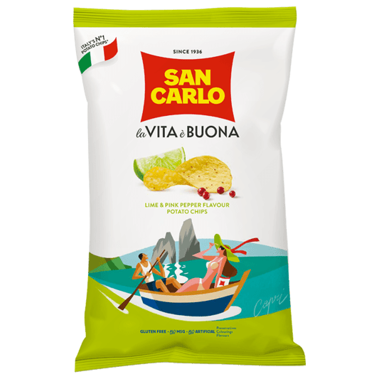 San Carlo Lime Chip 150G