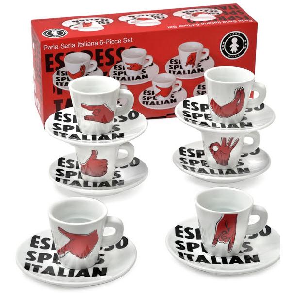 Sara Speak Cappucino Cups 6Pk