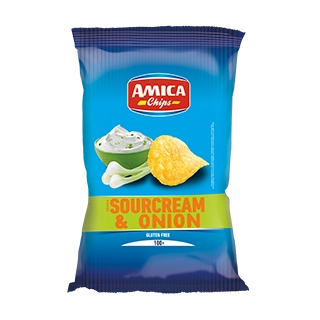 AMICA SOURCREAM & ONION 100G