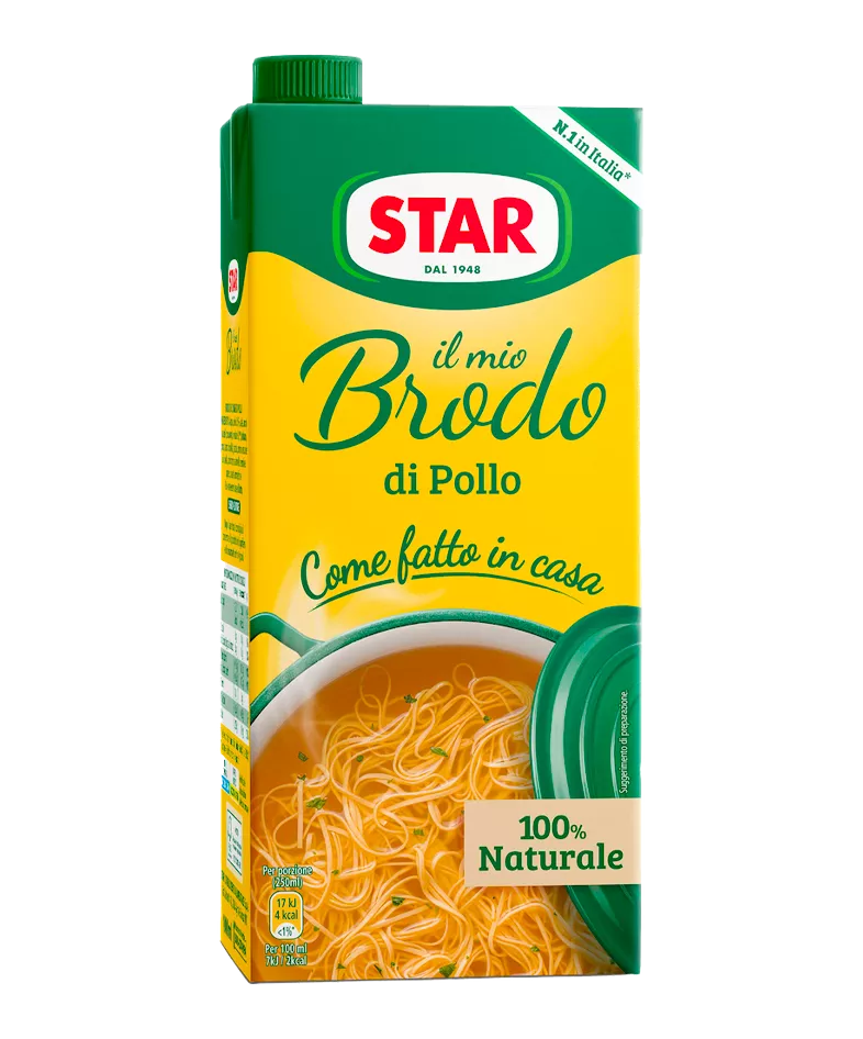 STAR BROTH CHICKEN 1L
