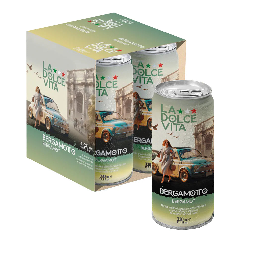 LA DOLCE VITA BERGAMOTTO 4X330ML