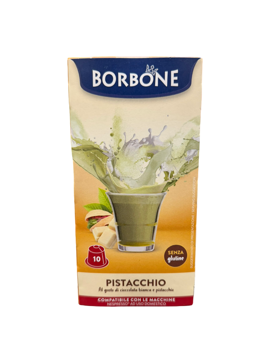 BORBONE NESPRESSO PISTACCHIO 10PC