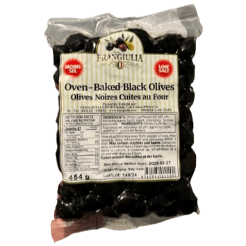 Oven Baked Black Olives