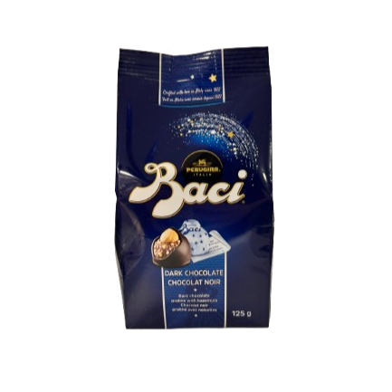 BACI BAG DARK CHOCOLATES 125G